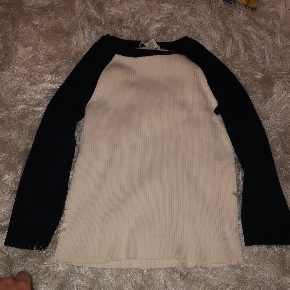 3/4 sleeve ribbed tank top